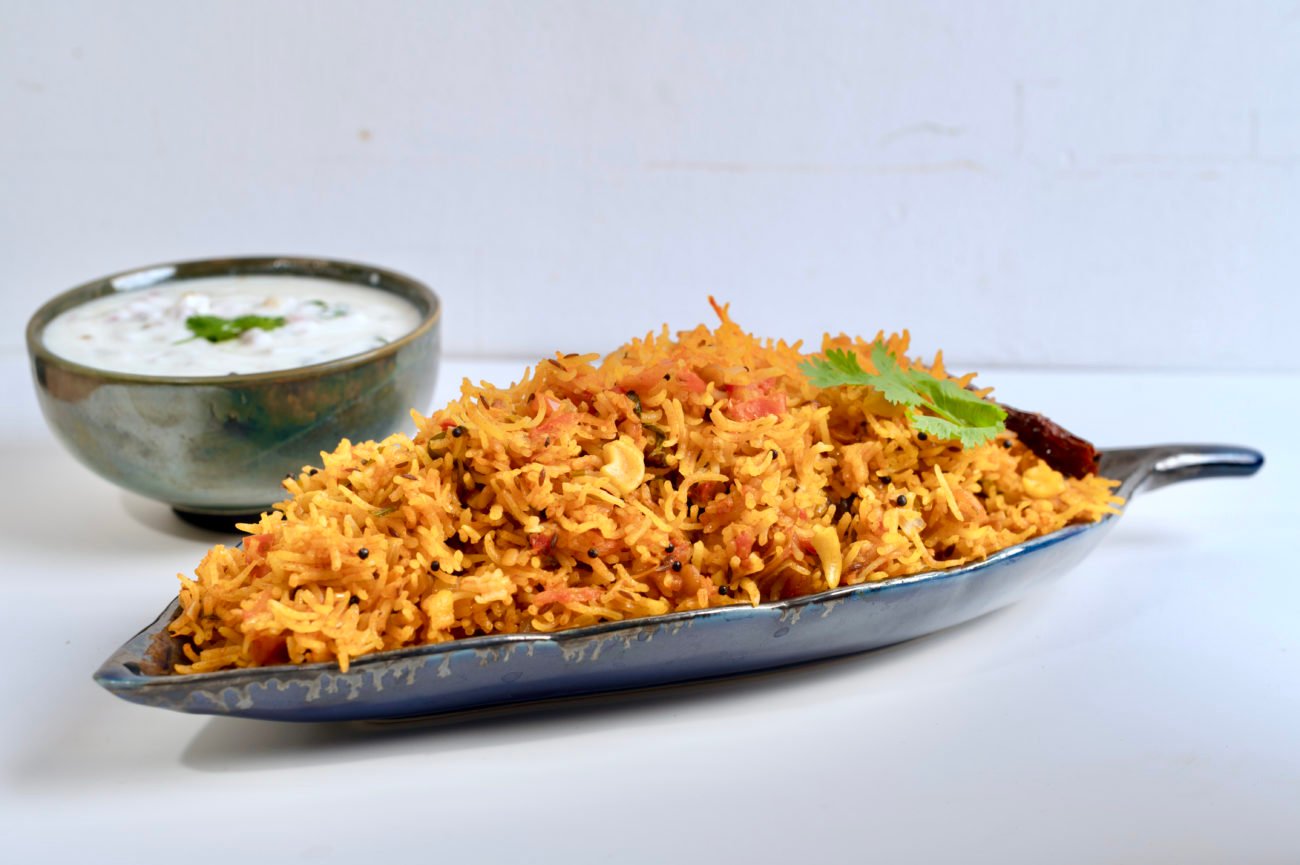 Tomato Rice | Onion Tomato Pulao – FoodWiki